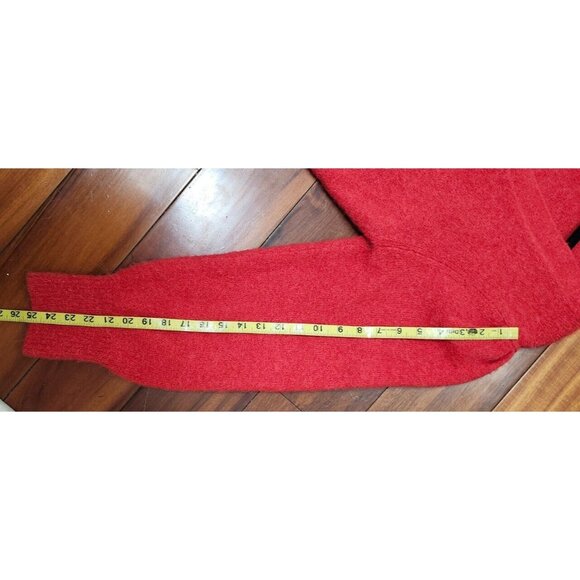 Paris Atelier & Other Stories Cardigan Sweater Red- Size M Valentine's Day - Picture 11 of 12